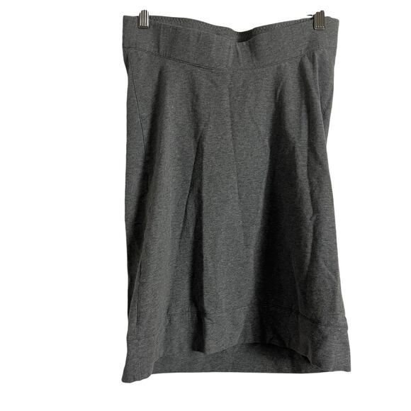 Norma Kamali Gray Strapless Tailored Terry Mini Dress Size Small - Picture 10 of 12